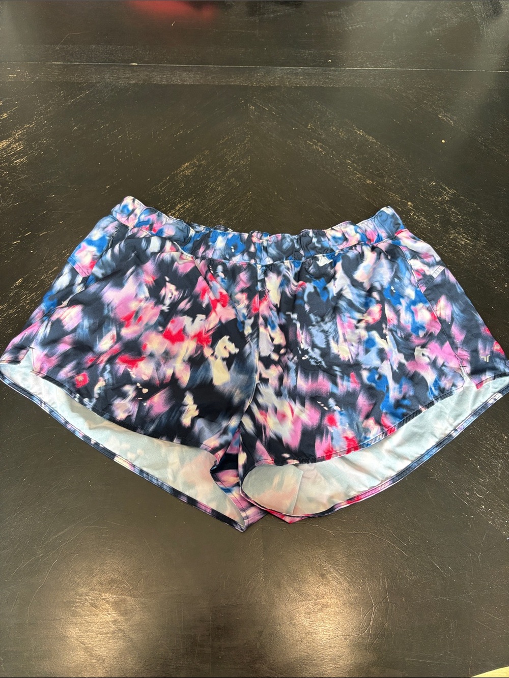 Old Navy Tie-Dye Athletic Shorts in Navy, Pink & Blue